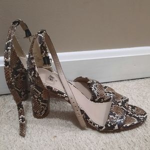 H&M Snakeskin Heels